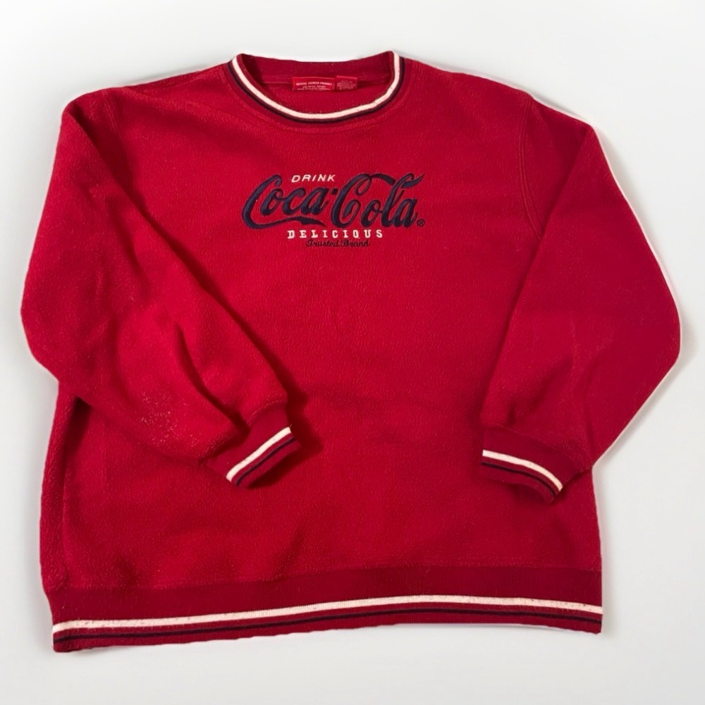Coca Cola Classic Red Crewneck Sweater